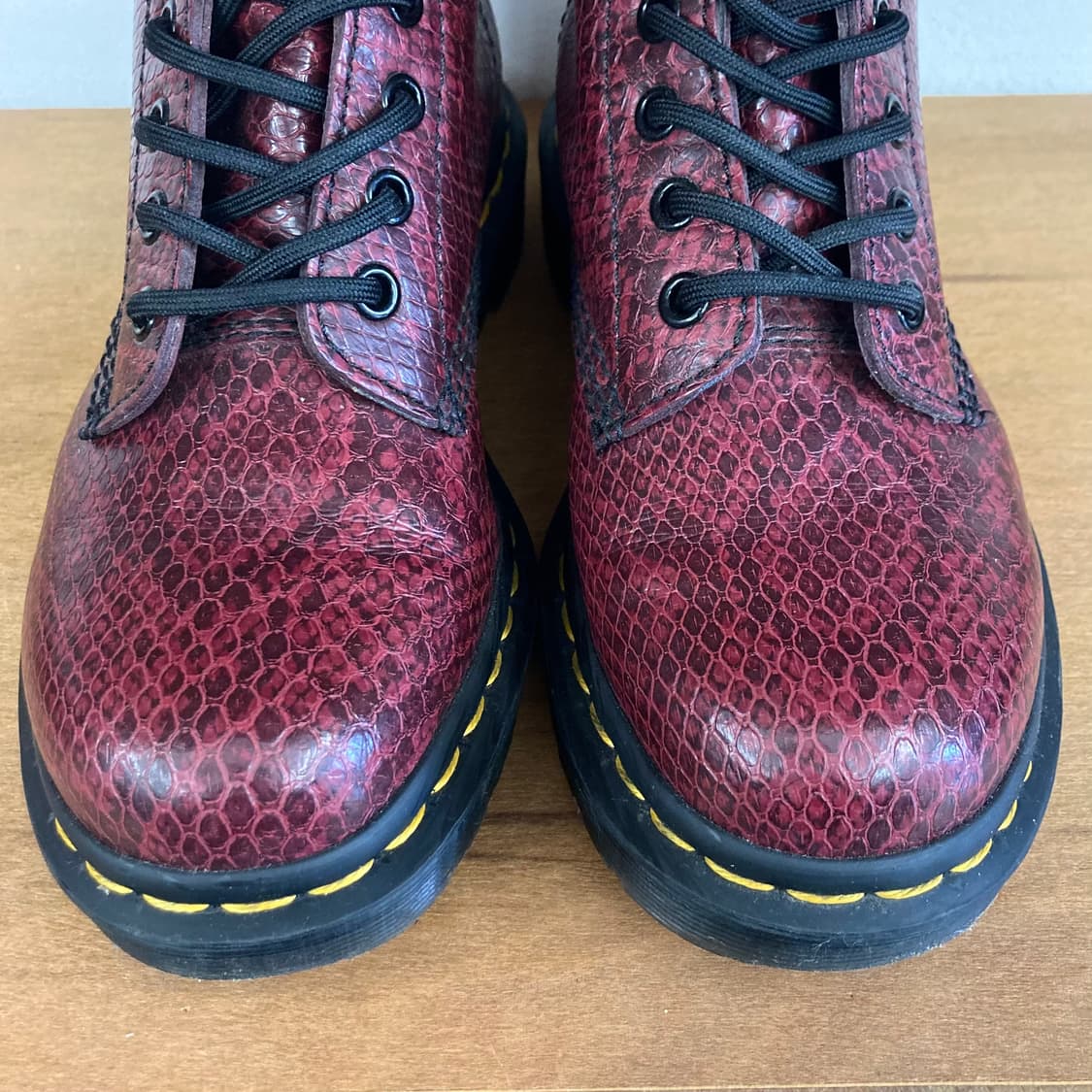 닥터마틴 1460 ‘버건디 스네이크’ 상품이미지6