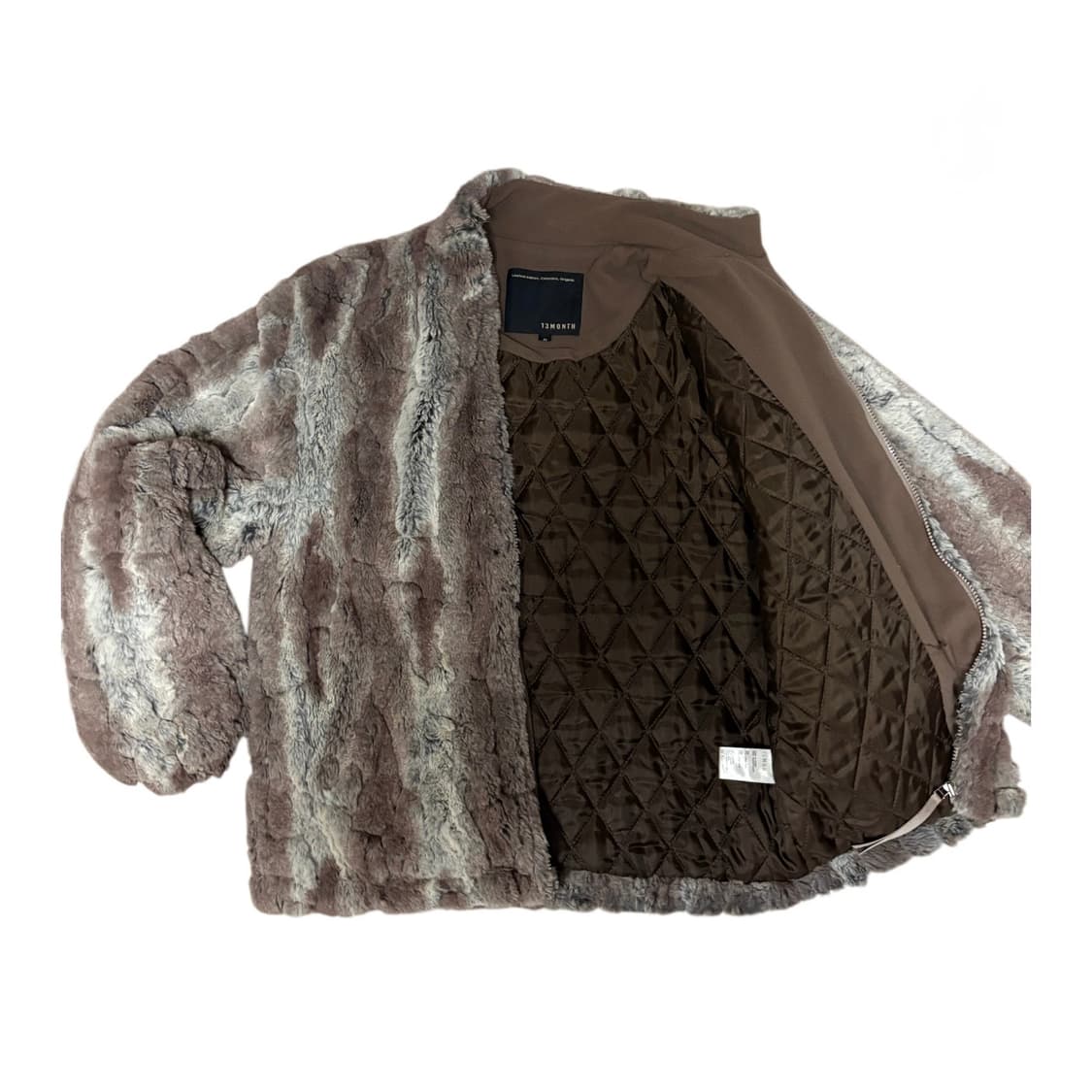 써틴먼스 퍼 플리스 후리스 (m브라운) 상품이미지4