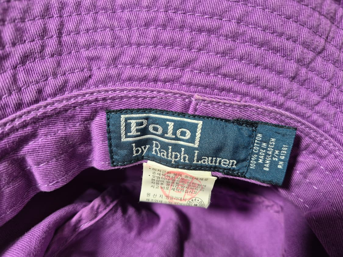 폴로 퍼블 버킷햇(S/M) 상품이미지5