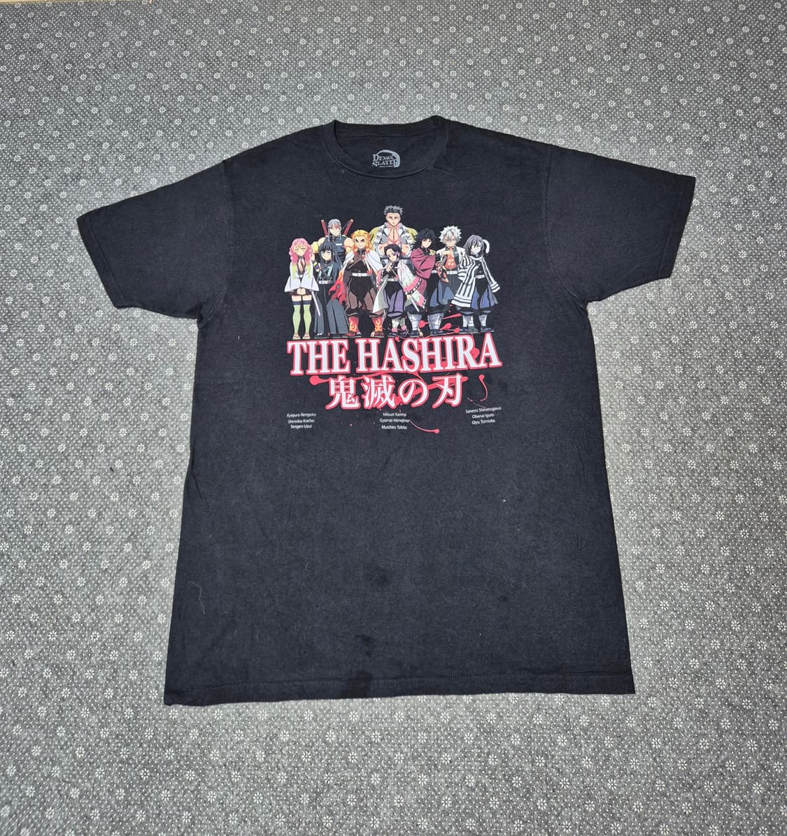 [L]귀멸의 칼날 오피셜 티셔츠  -230 상품이미지2