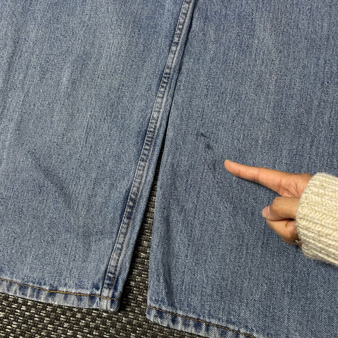 (34) 리바이스550 34X30 중청 데님 팬츠 상품이미지6