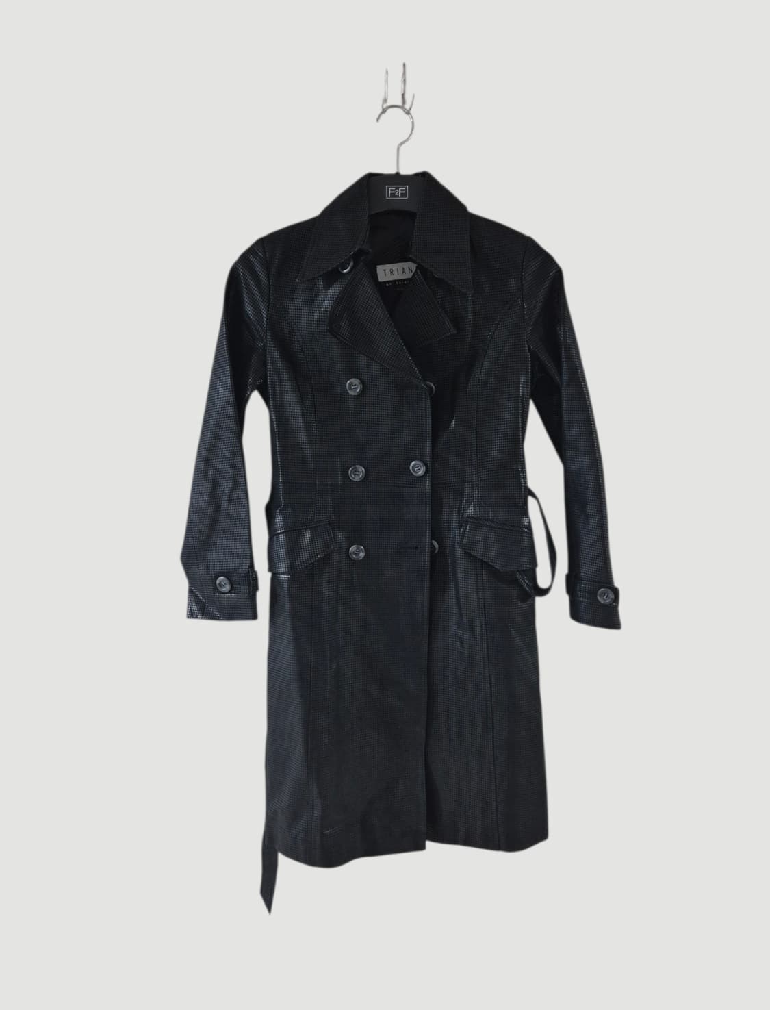 [85]트리나 빈티지 가죽코트 자켓 Women 상품이미지2