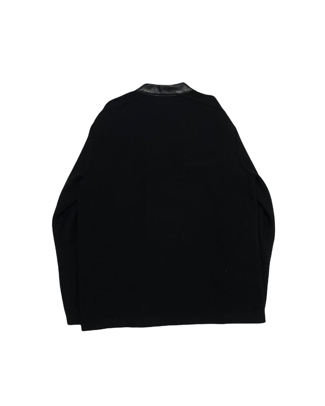 Gv2 leather mix knit zip up  상품이미지5