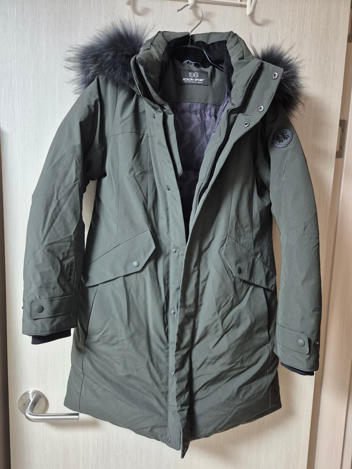 코오롱 안타티카 여성  구스 패딩 90 프리미엄구스 상품이미지1