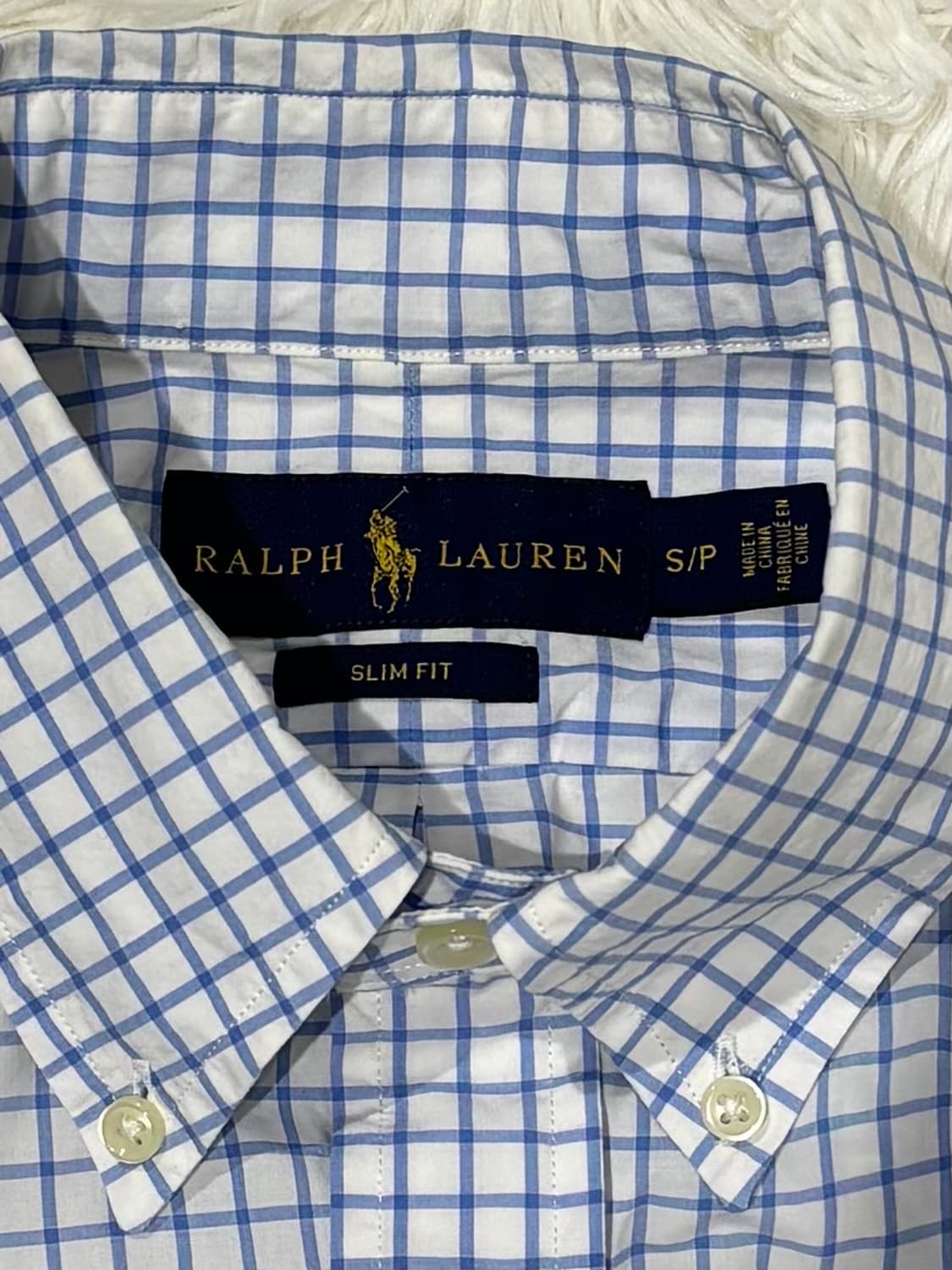 폴로랄프로렌 핑크포니 체크 셔츠 상품이미지6