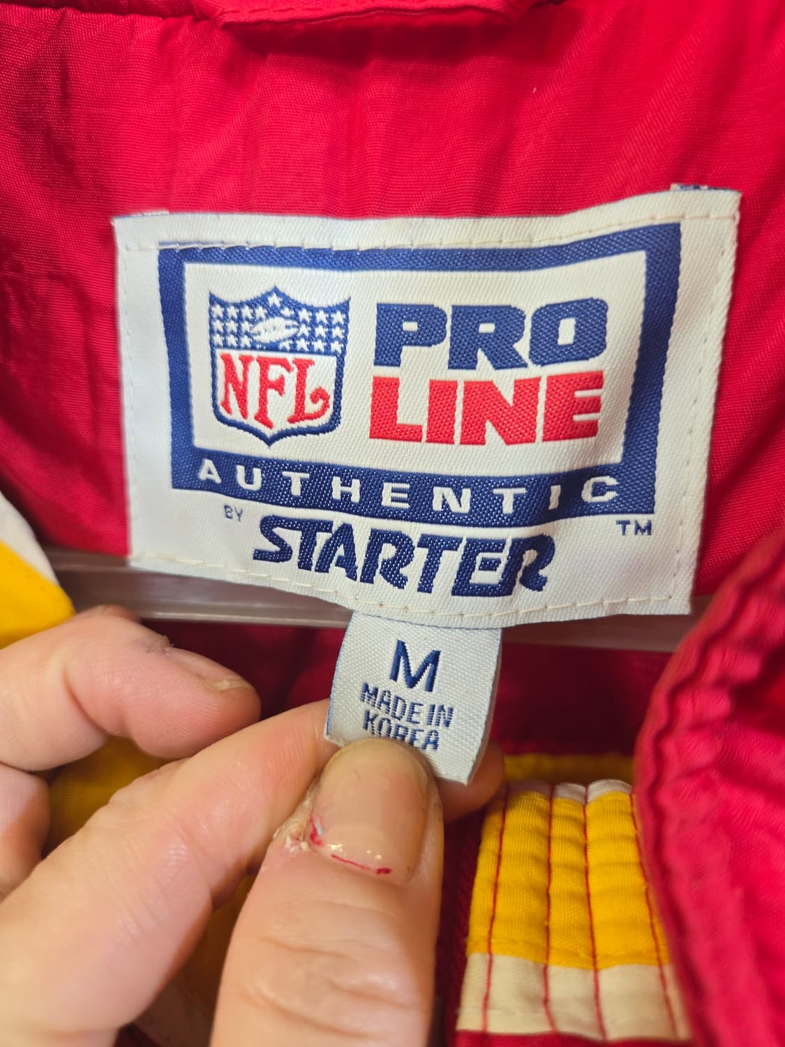 NFL 캔자스시티 치프스 스타터 자켓 상품이미지2