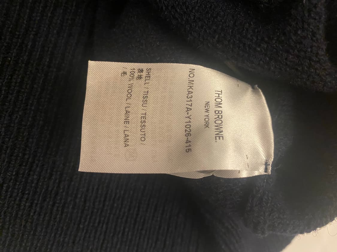 [정품] 톰브라운 밀라노 스티치 암밴드 울 니트 5 사이즈 상품이미지5