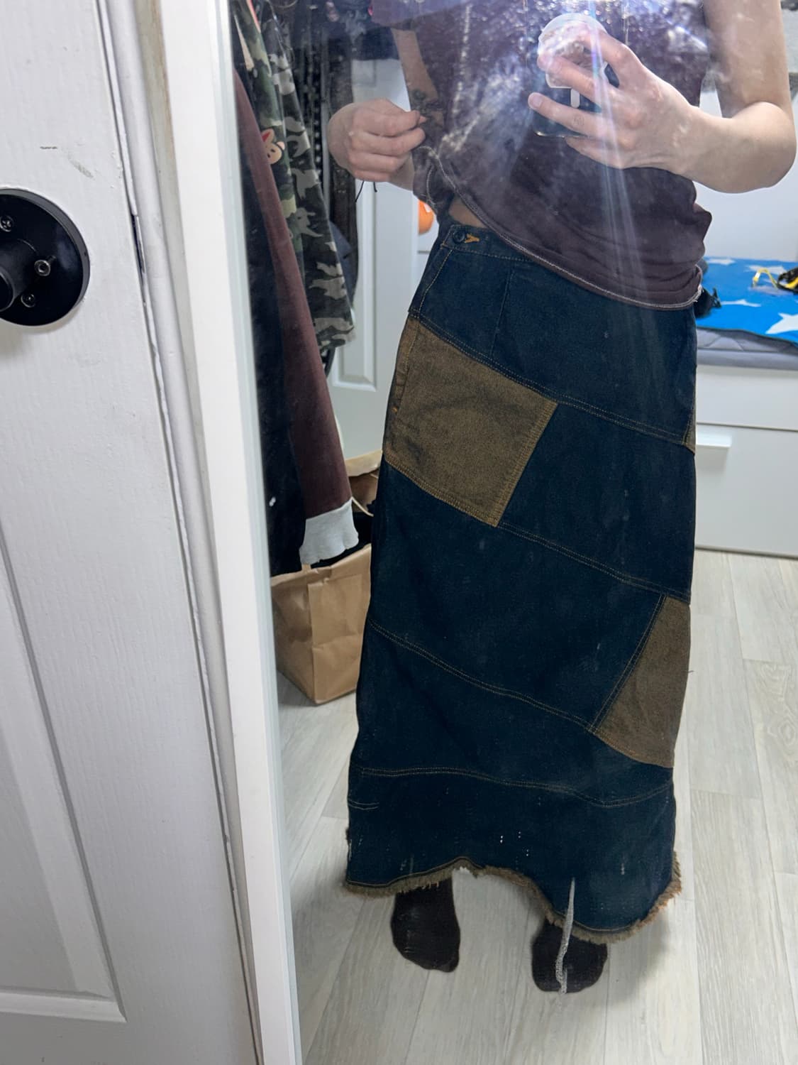 빈티지 데님스커트 상품이미지6