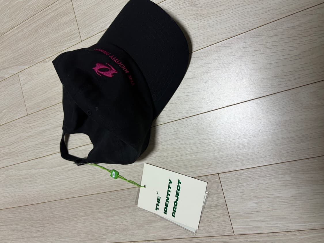 디 아이덴티티 프로젝트 볼캡 블랙 새상품 상품이미지3
