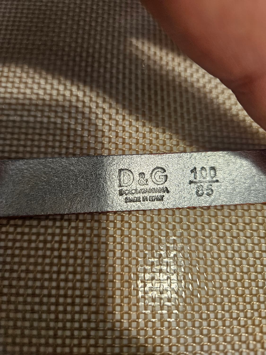 D&G 돌체앤가바나 슬림벨트 상품이미지6