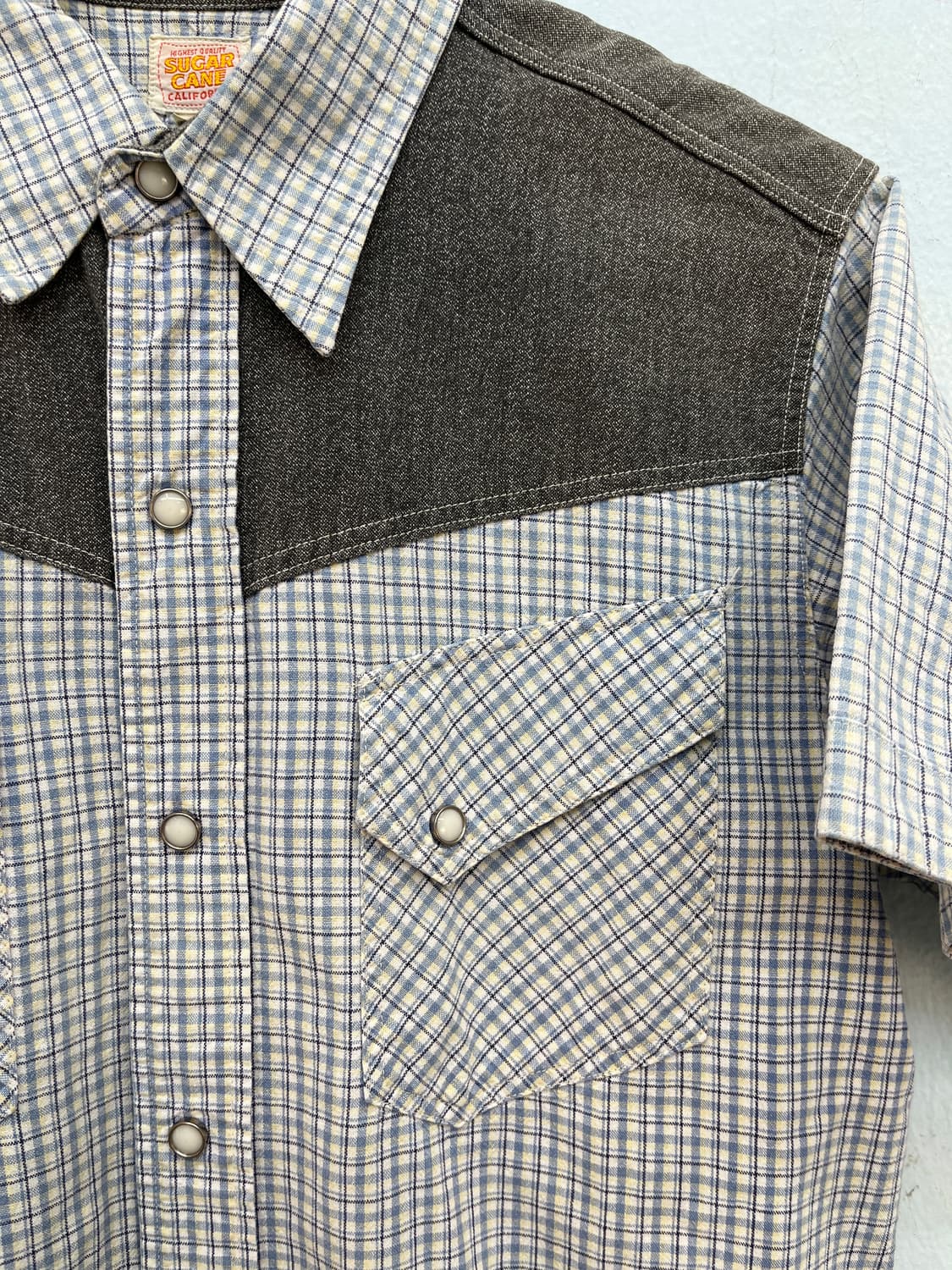 Sugar Cane Light gray Shirts 상품이미지3