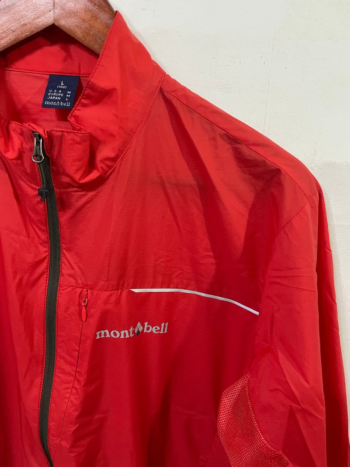 몽벨 퍼텍스 바람막이 초경량 윈드러너 자켓 100 L 사이즈 상품이미지3