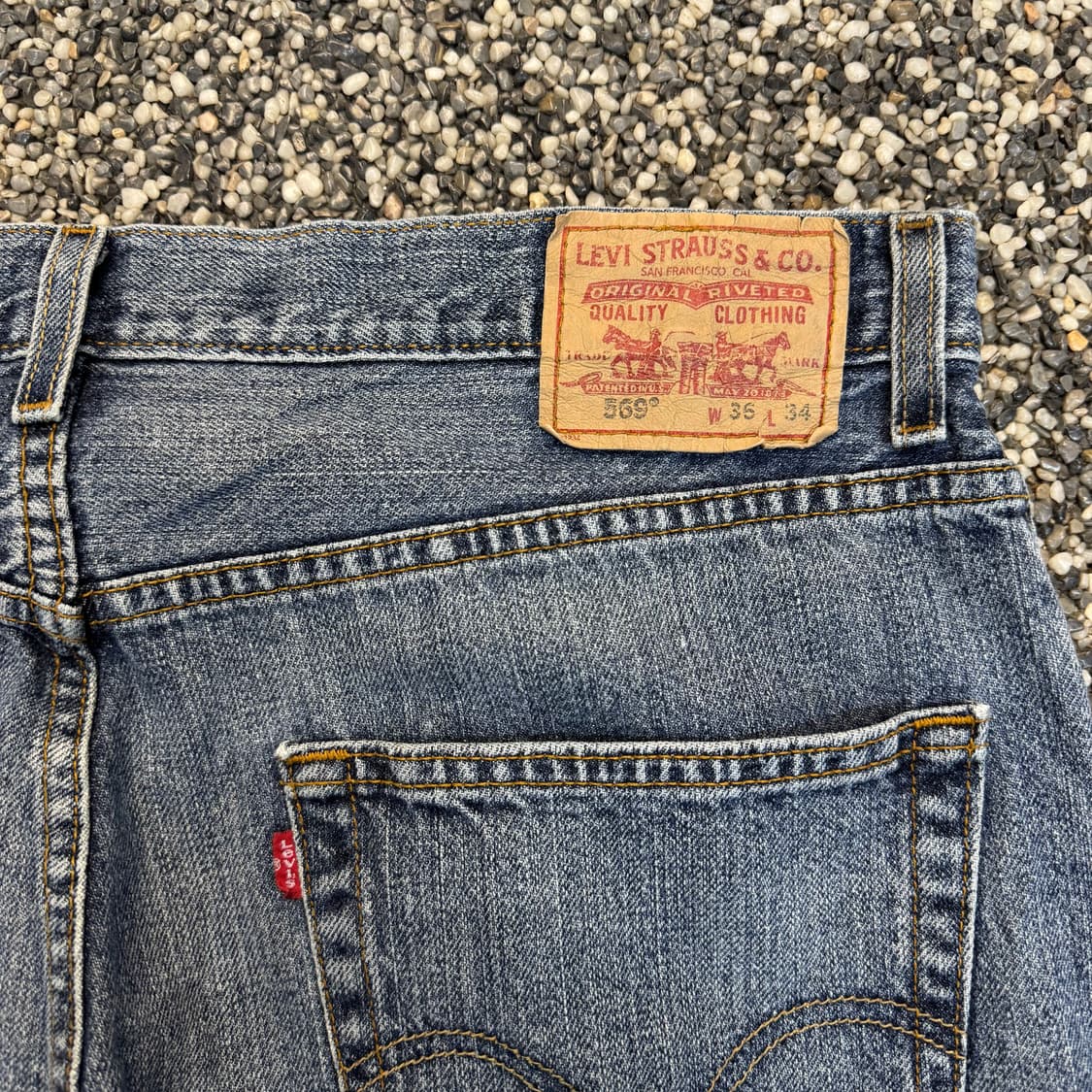 리바이스 569 루즈 스트레이트 진 (36)  상품이미지4