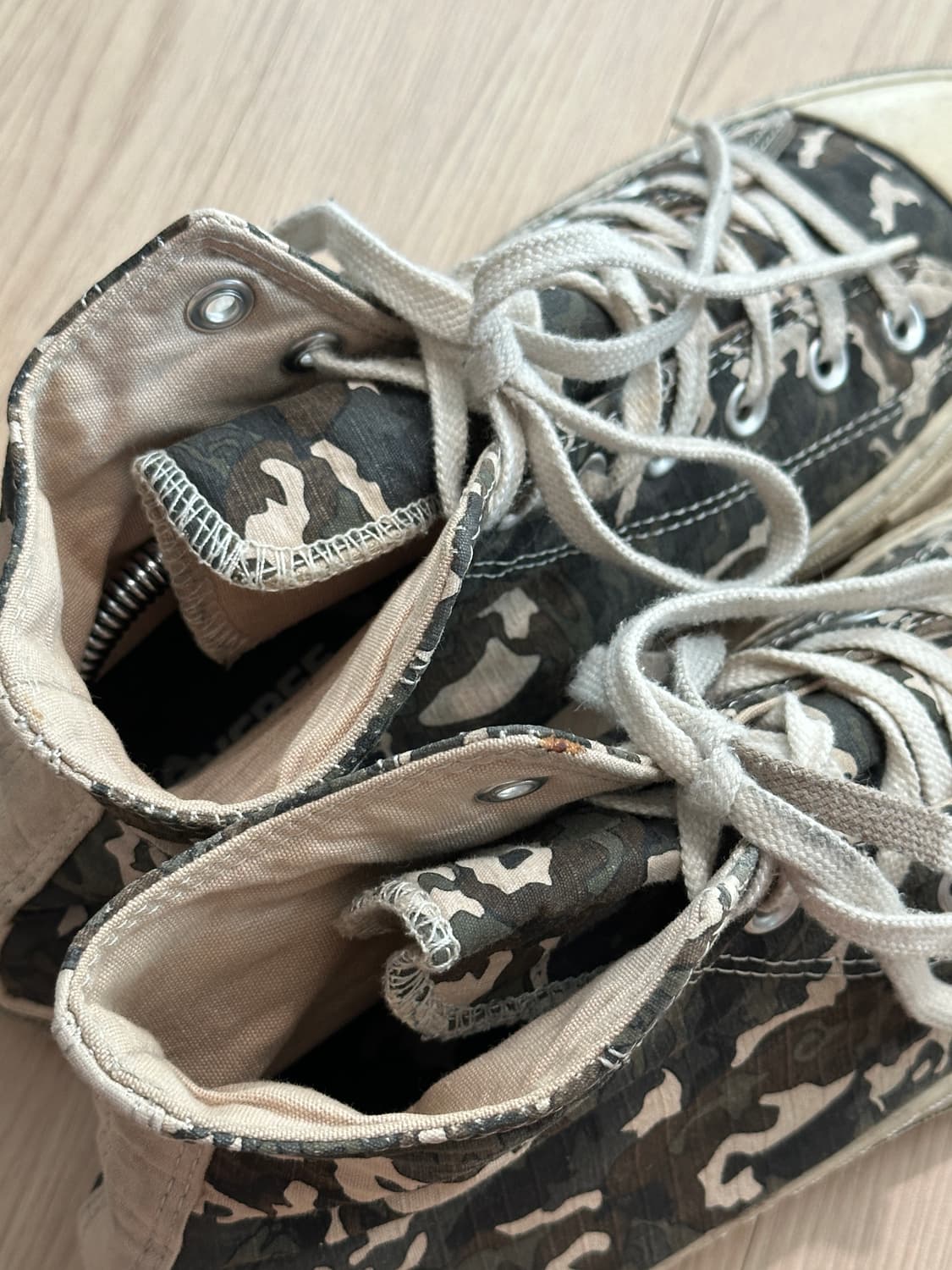 컨버스 하이 카모 패턴 / 8.5 / 270 상품이미지5