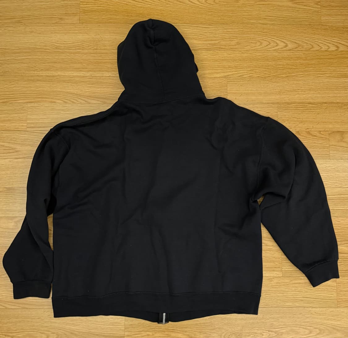00s 러셀 후드집업 블랙 상품이미지7