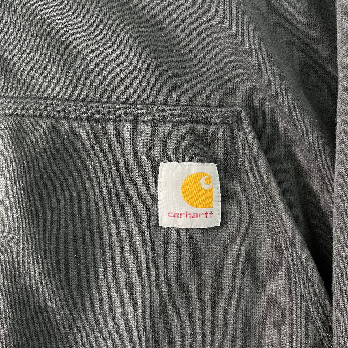 100 칼하트 블랙 후드집업 상품이미지4