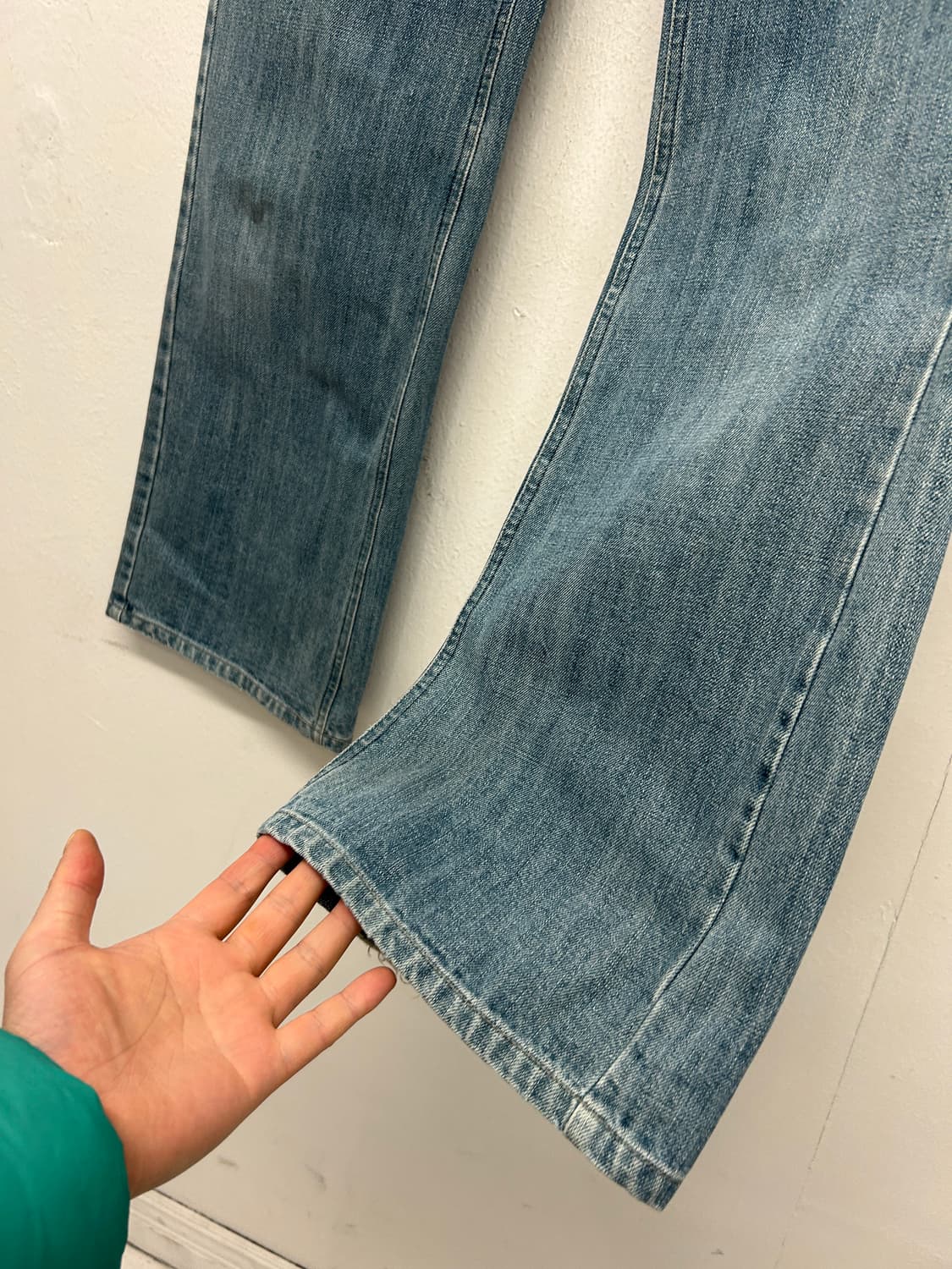 TORNADO MART Y2K 로우라이즈 부츠컷 상품이미지5