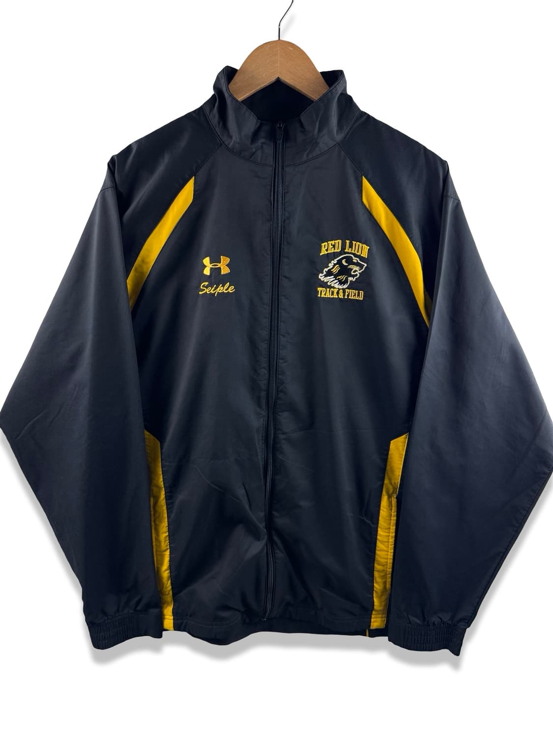 언더아머 블랙옐로우 바람막이자켓2508 상품이미지1