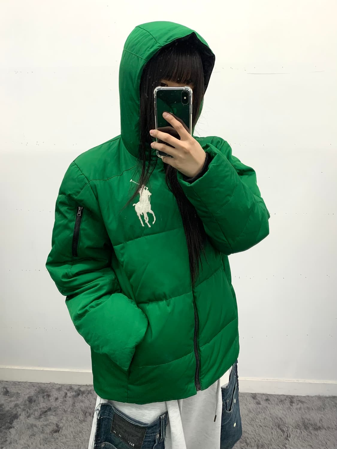 Polo big pony 덕다운 패딩 상품이미지2