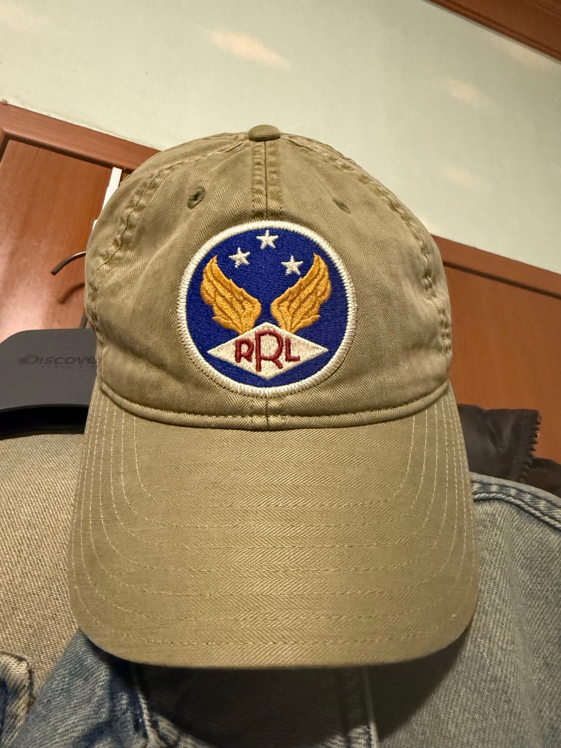 더블알엘 RRL 가먼트 다잉 트윌 볼캡 그린 상품이미지2