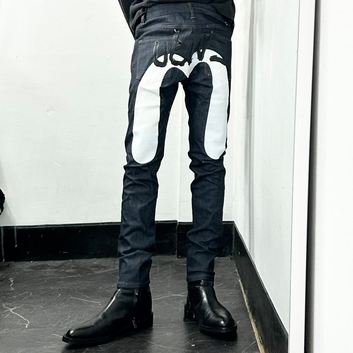 에비수 빅다이콕 샘플 데님 팬츠 상품이미지1