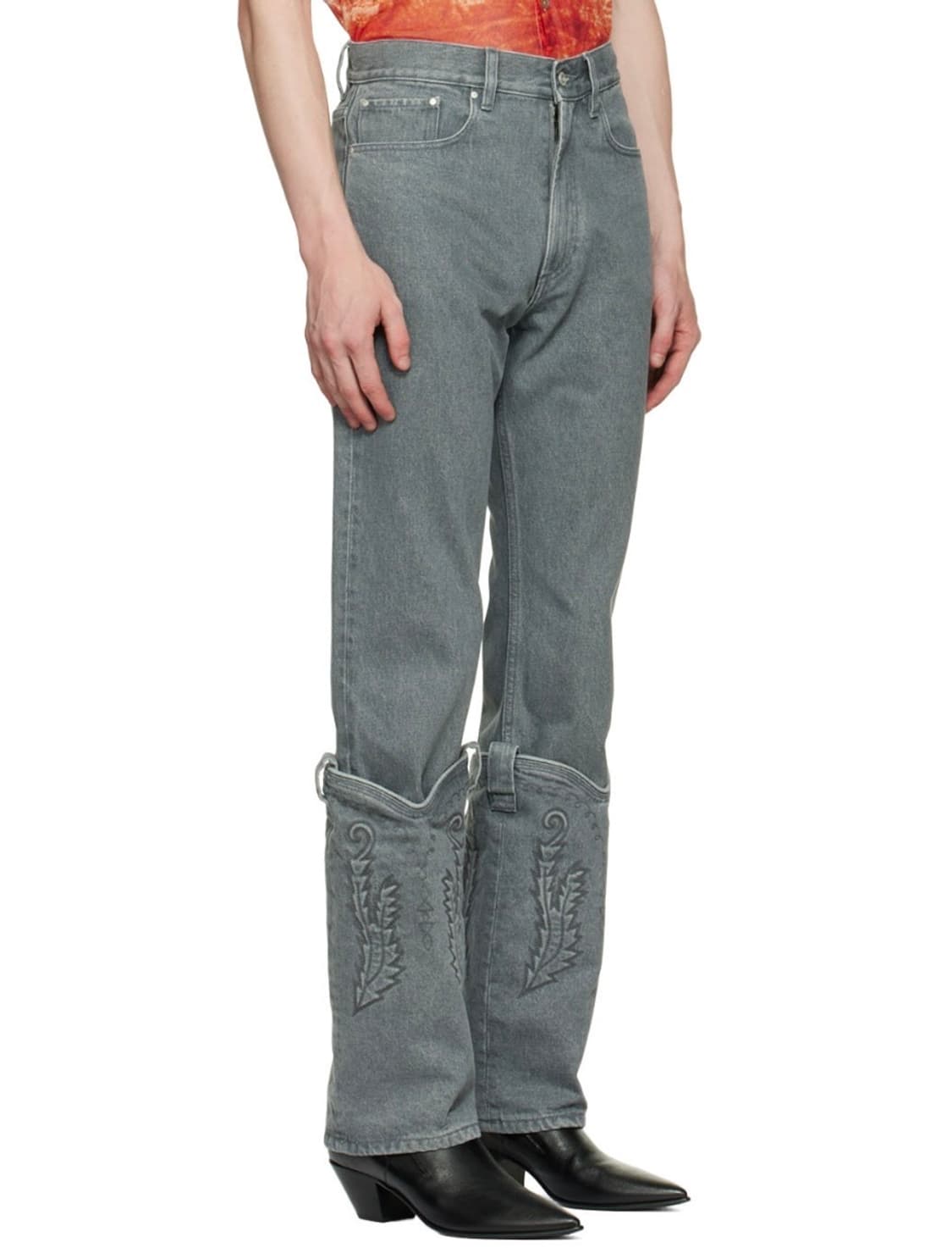 Y/Project 와이프로젝트 카우보이 커프 데님 상품이미지1