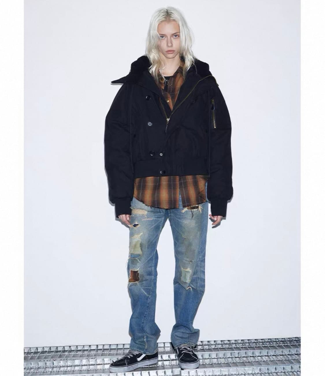 AHNKANK바른 후드 워크 패딩 상품이미지5