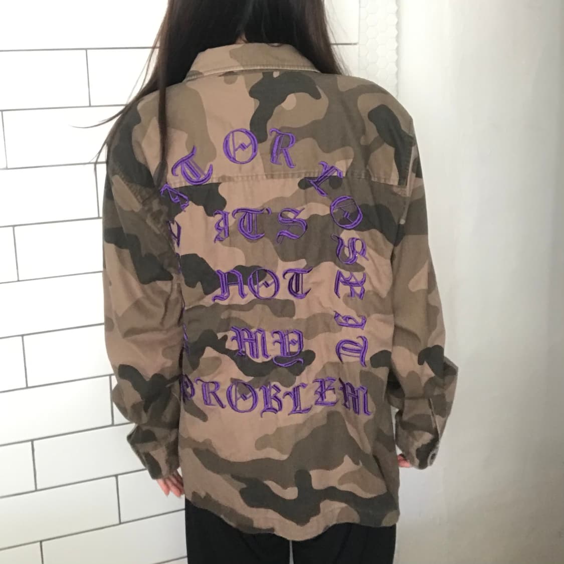 H&M 밀리터리 필드 자켓 상품이미지3