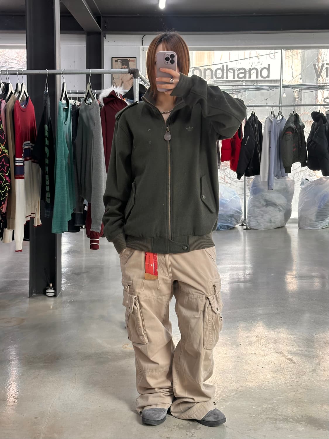 아디다스 90s 아미 바시티 봄버자켓 상품이미지2