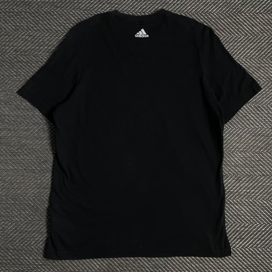 아디다스 에센셜 빅로고 반팔 티셔츠 블랙y 4864 상품이미지5