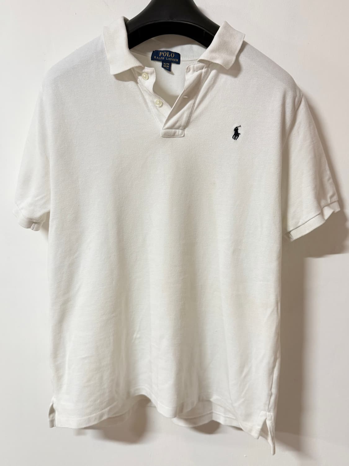 [정품]폴로 랄프로렌 화이트 카라티 XL 상품이미지2