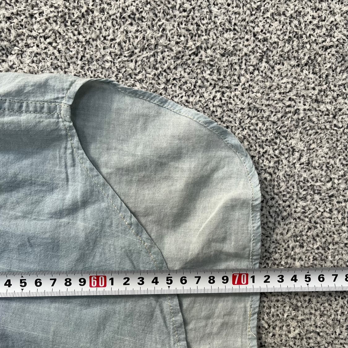 S 데님&서플라이 데님 셔츠 0306M 상품이미지6