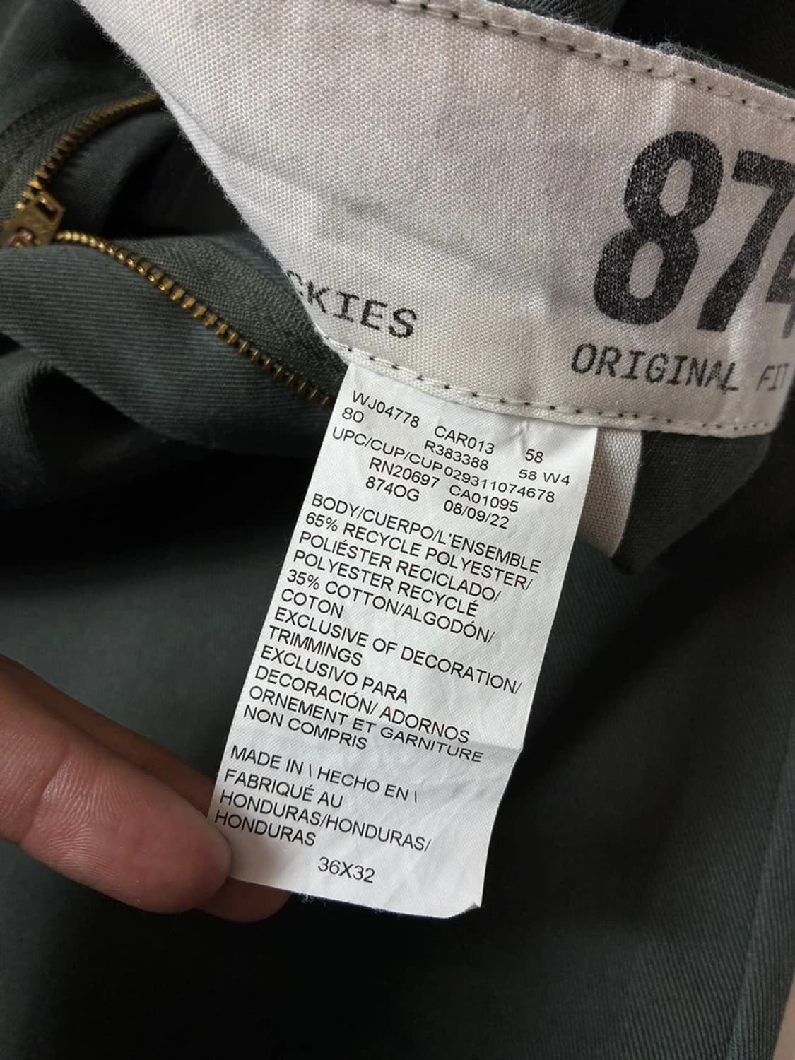 디키즈 874 워크 웨어 스트레이트 팬츠 PN8503 상품이미지8