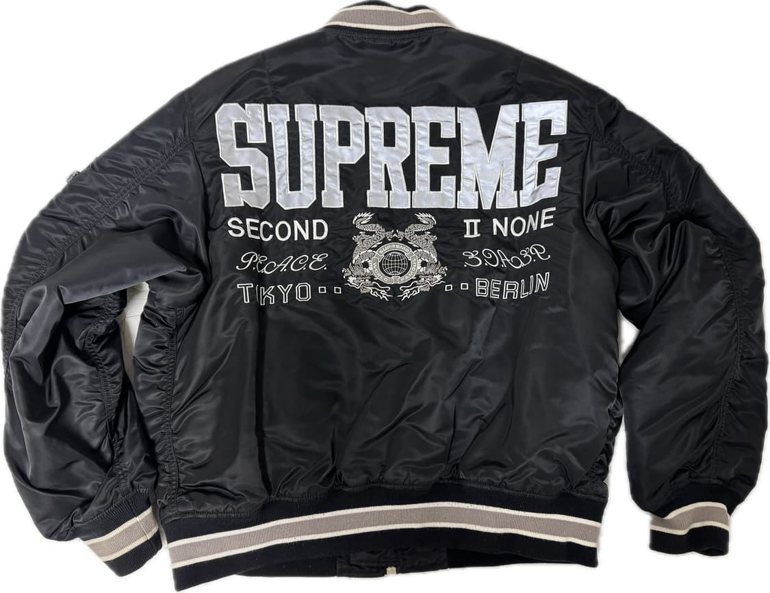 Supreme 22ss Second To None MA-1 Jacket 상품이미지2