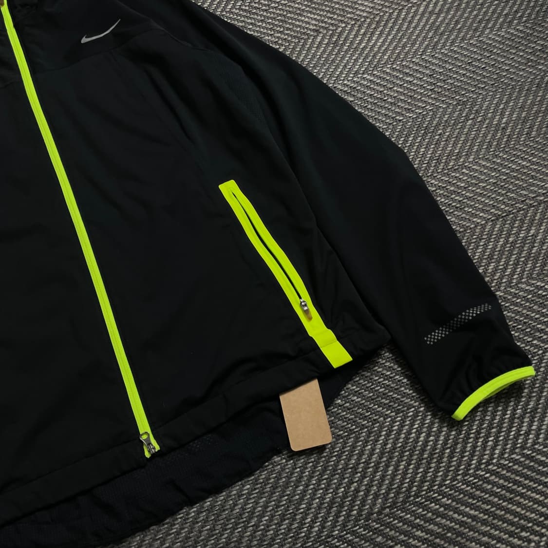 나이키 스카치로고 러닝 트랙 형광 집업 자켓o 4709 상품이미지3