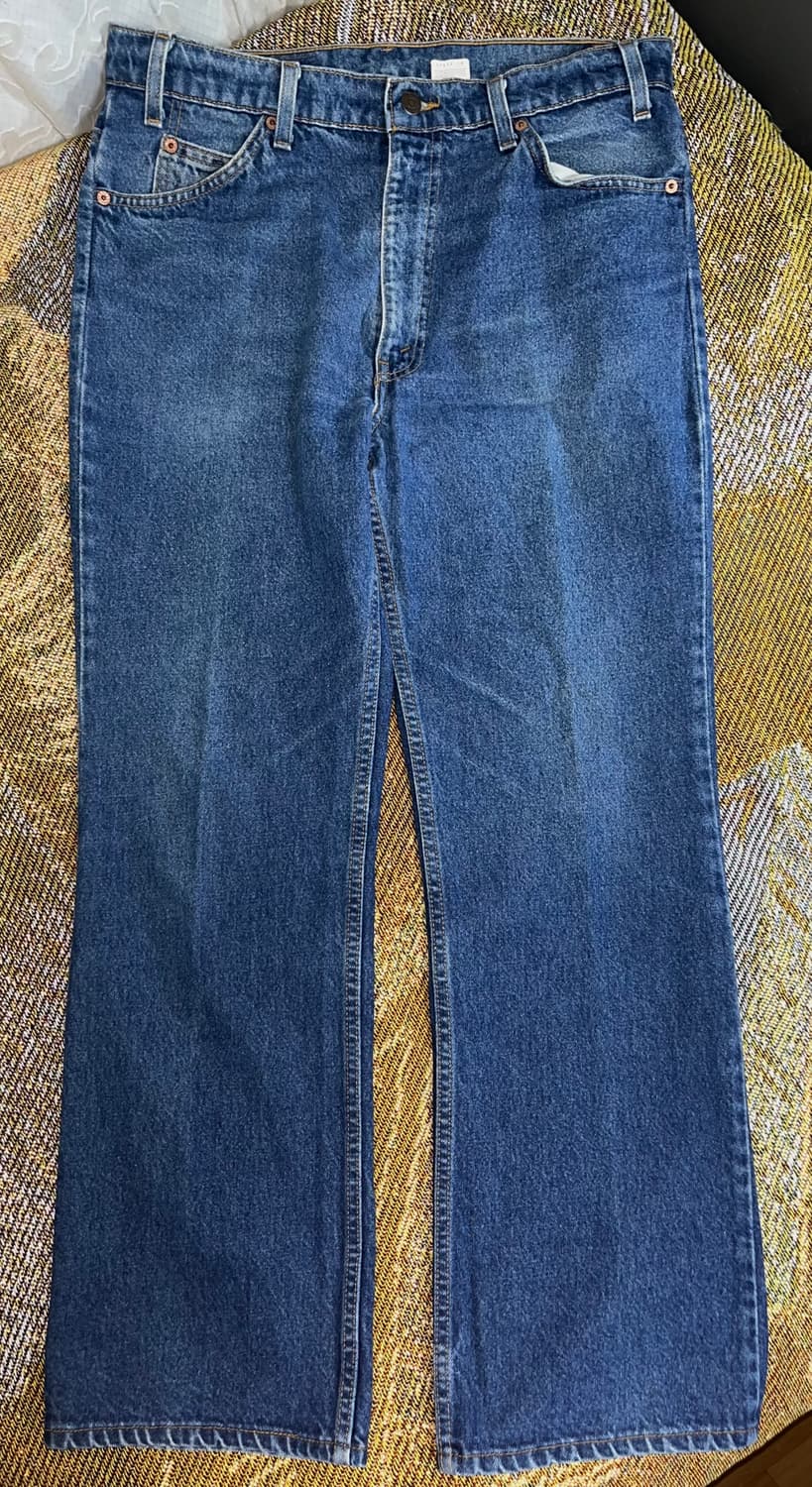(Made in usa)리바이스 517 오랜지탭 36x30 판매 상품이미지4