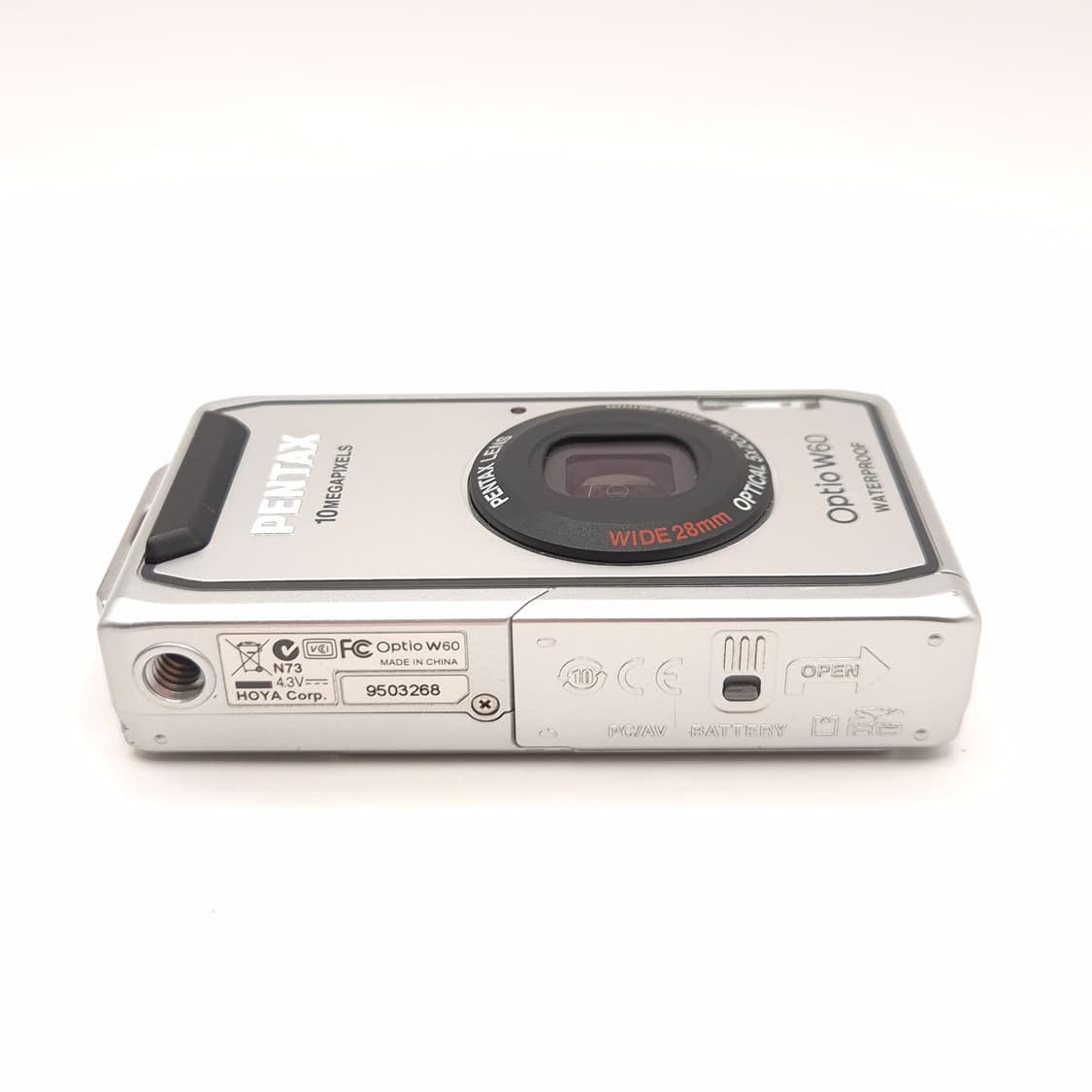 한글지원✨️ 풀박 미품급🤍 펜탁스 옵티오 W60 실버 🤍 상품이미지3