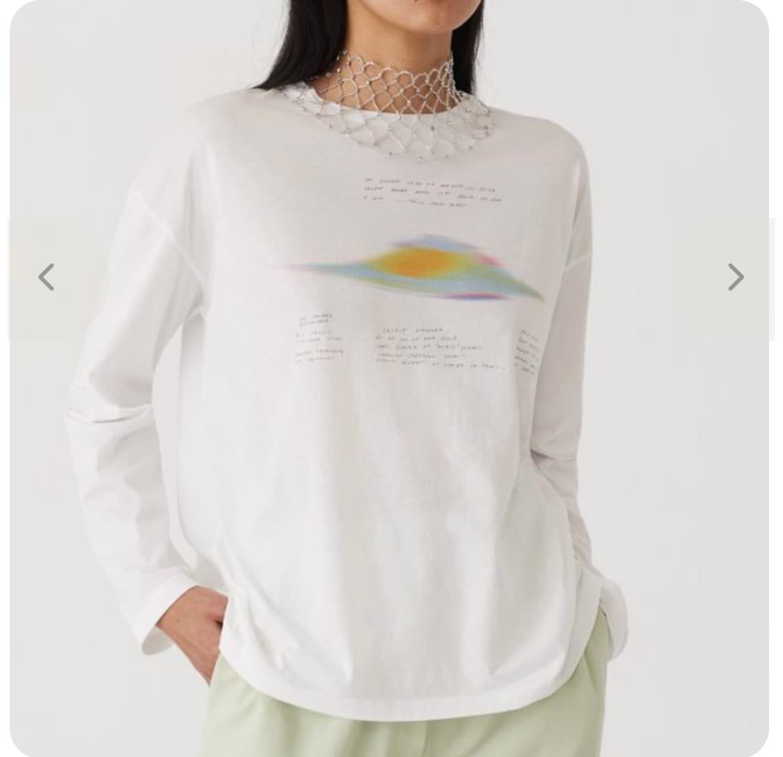 Paloma wool souvenir ufo 티셔츠 S 상품이미지1