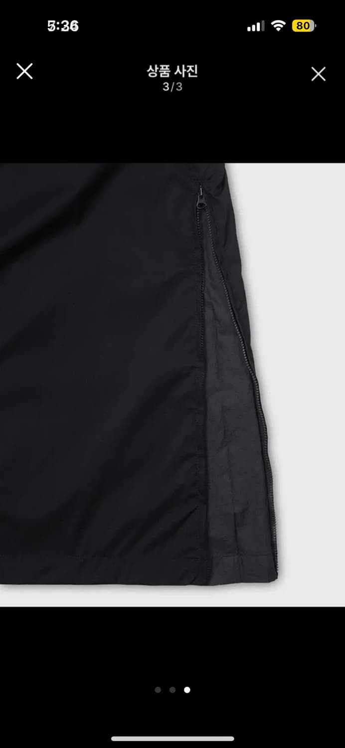 헤리티지플로스 윈드브레이크 스커트 S 상품이미지3