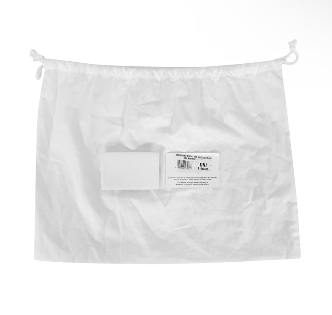 [S] 메종 마르지엘라 여성 백 슬라이드 토트 숄더백 핸드백 스몰 브라운 상품이미지10