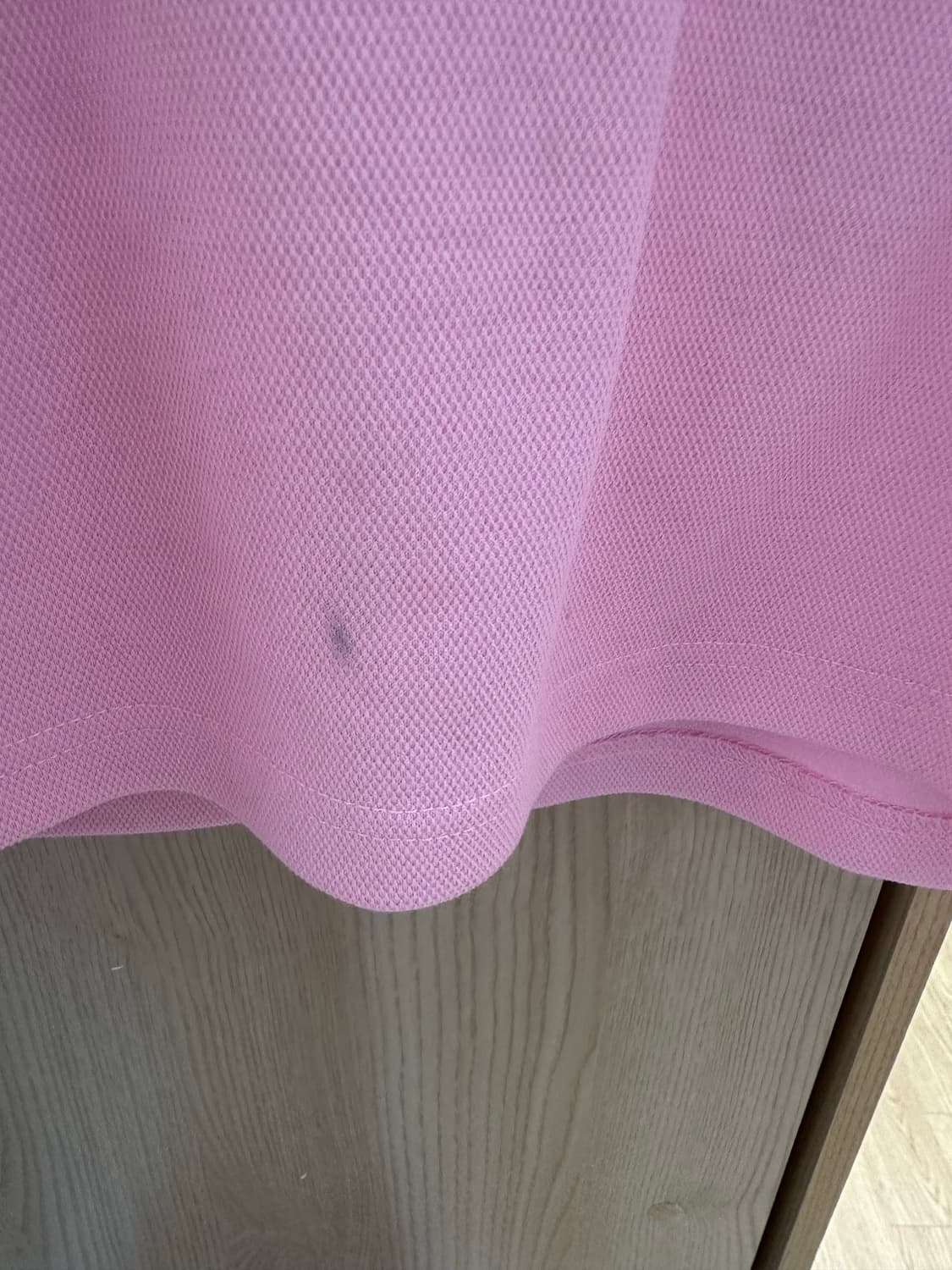 아이앱 스튜디오 피케 롱슬리브 핑크 S 상품이미지3