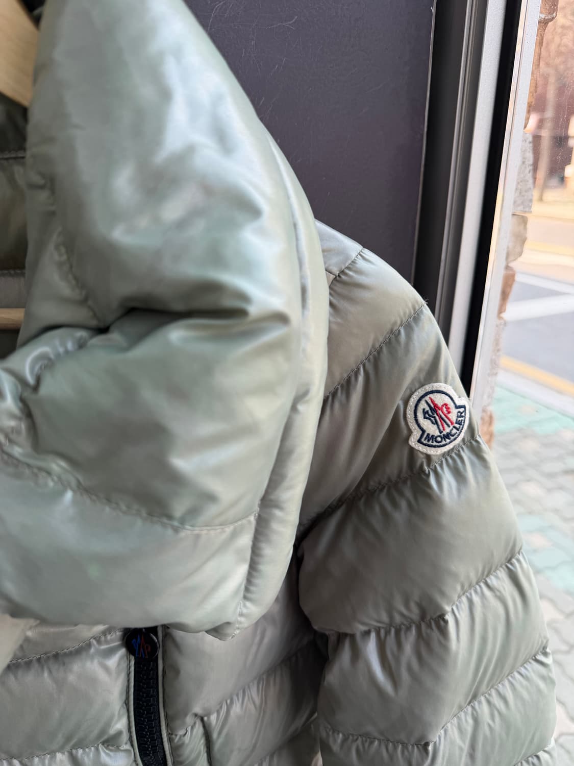 0/ 몽클레어 하이넥 구스다운 패딩 상품이미지5