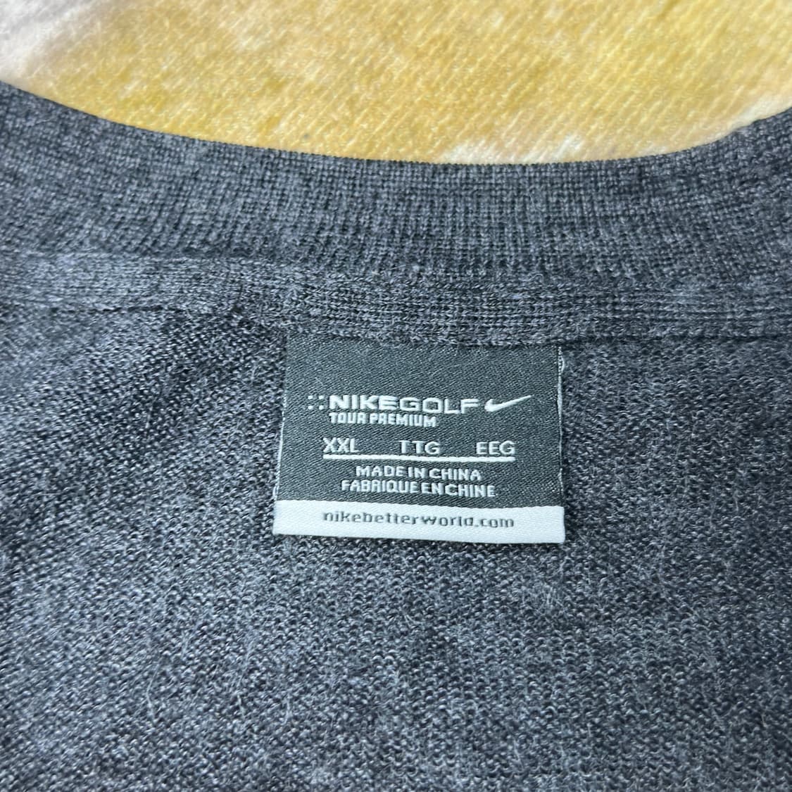 나이키 골프 니트 가디건 XXL 상품이미지3