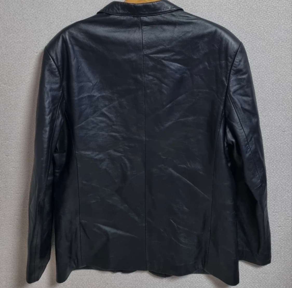 [vintage] Lamb skin leather jacket 상품이미지2