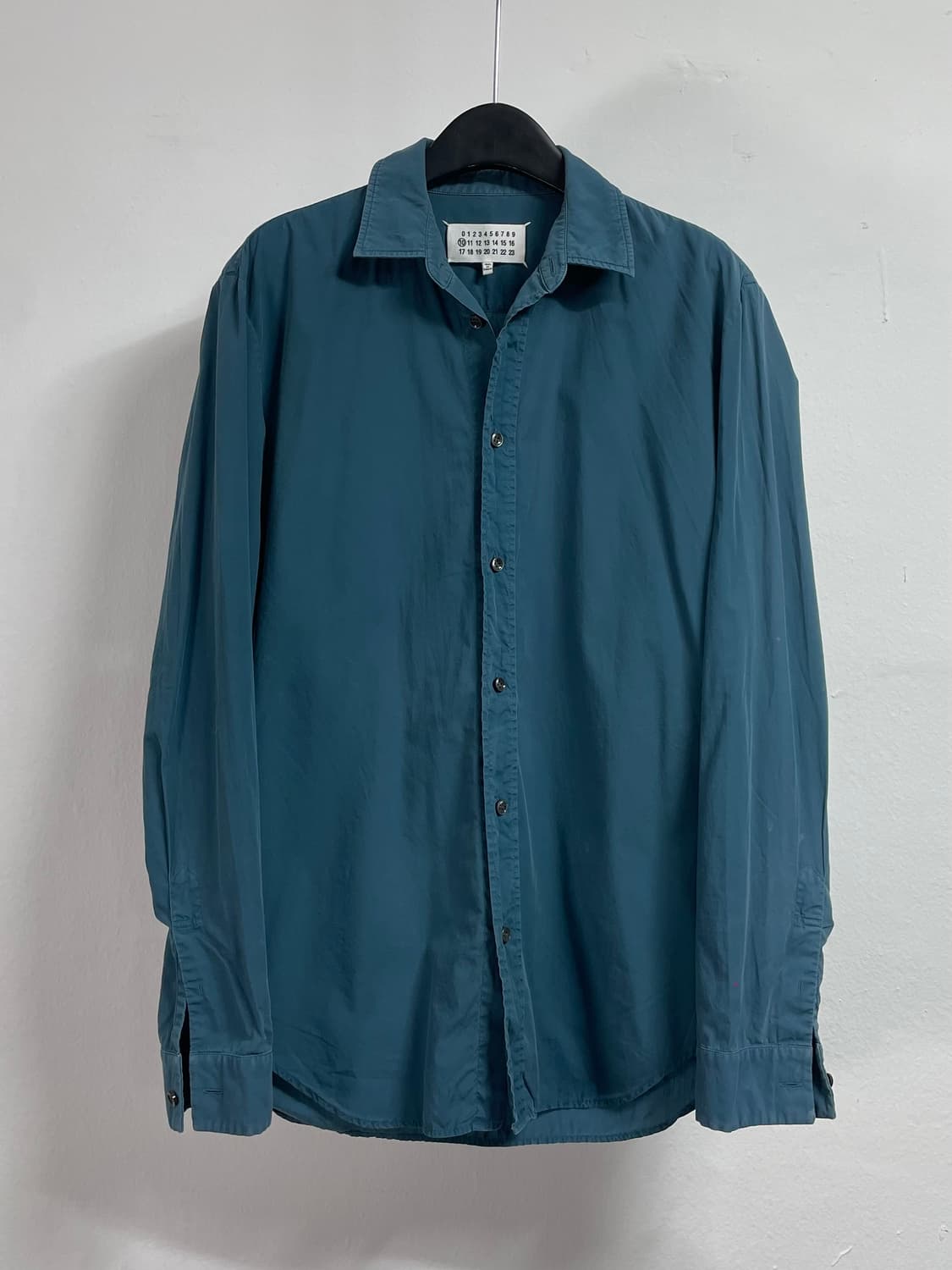 마르지엘라 스티치 새틴 셔츠 (on.411)   상품이미지1