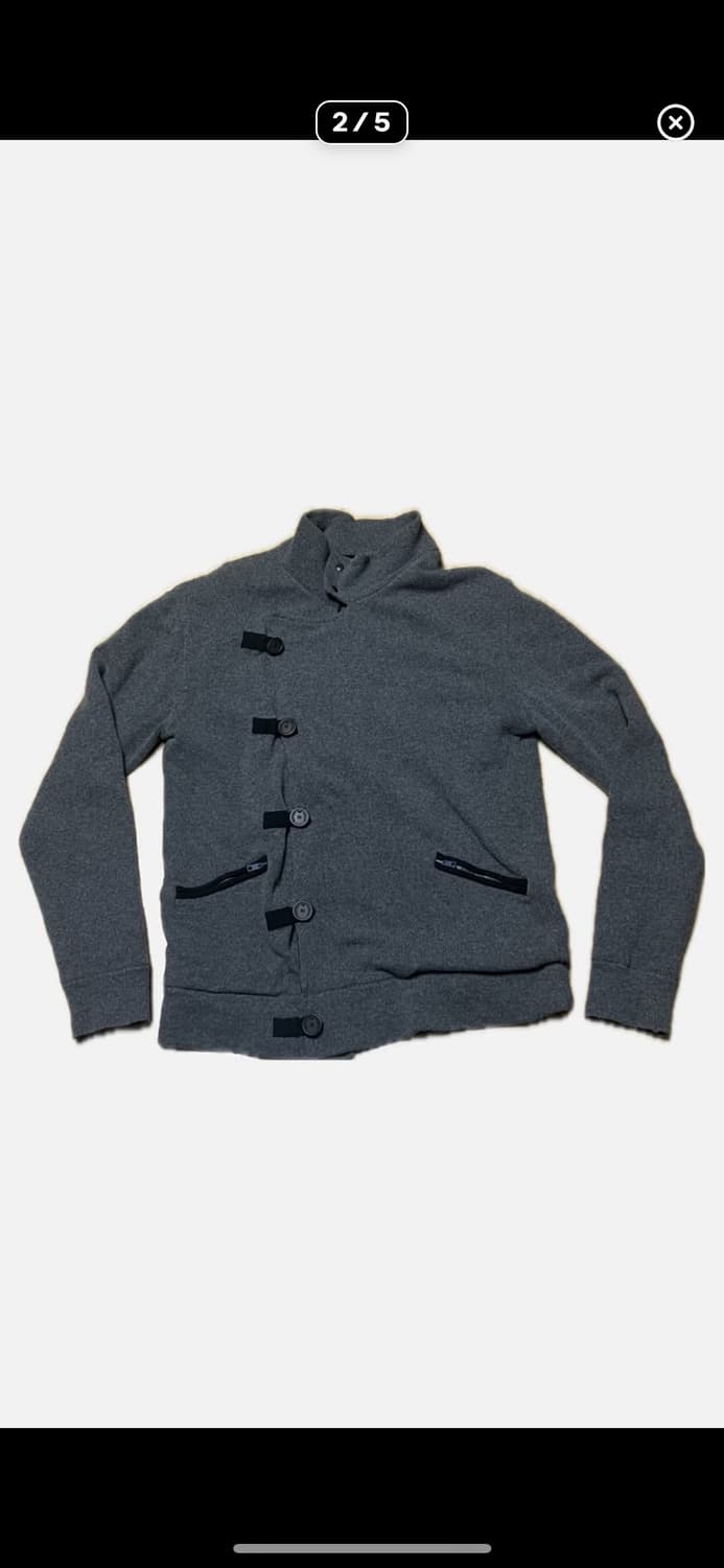 엠포리오 아르마니 비대칭 펜싱 니트자켓 m 나폴레옹 상품이미지1