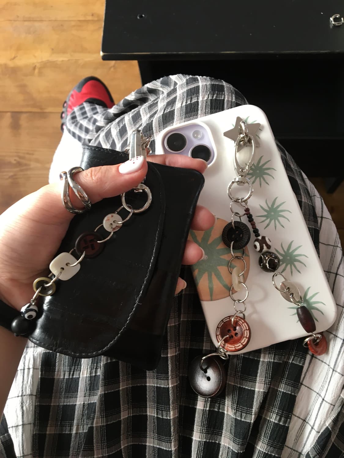 Buttoned Keyring➿ (not onlyone) 상품이미지5