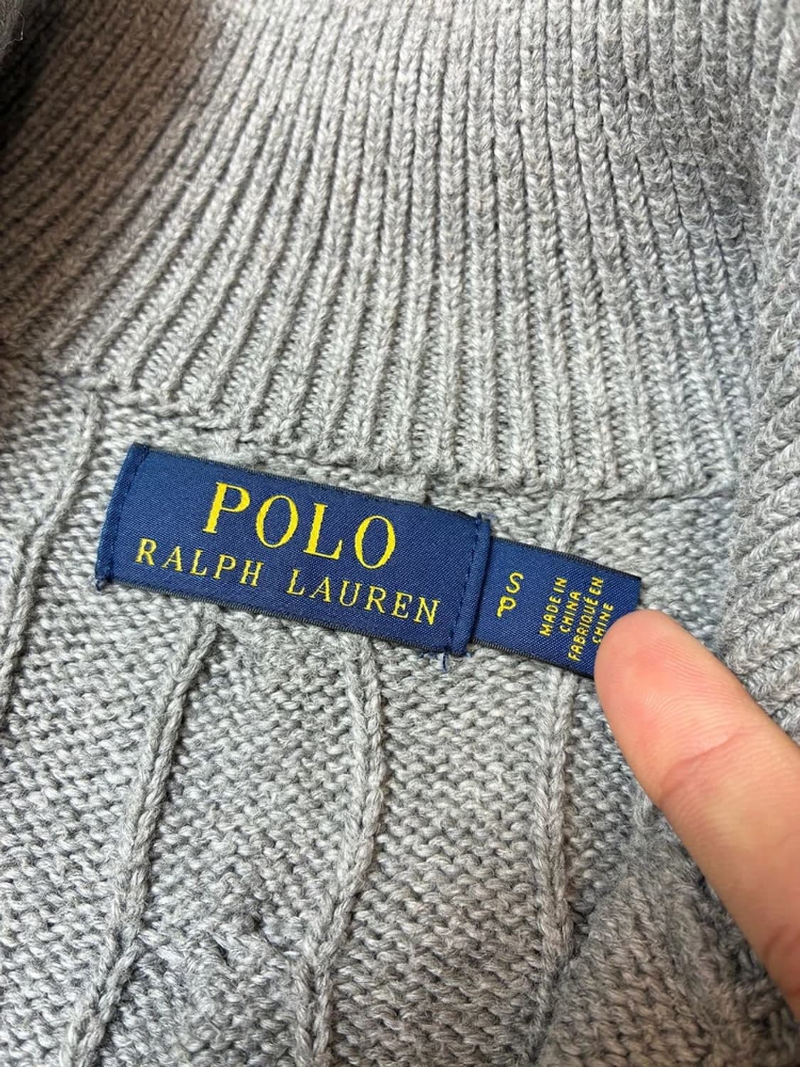 폴로 랄프로렌 신형 하프집 맨투맨 PN8976 상품이미지6