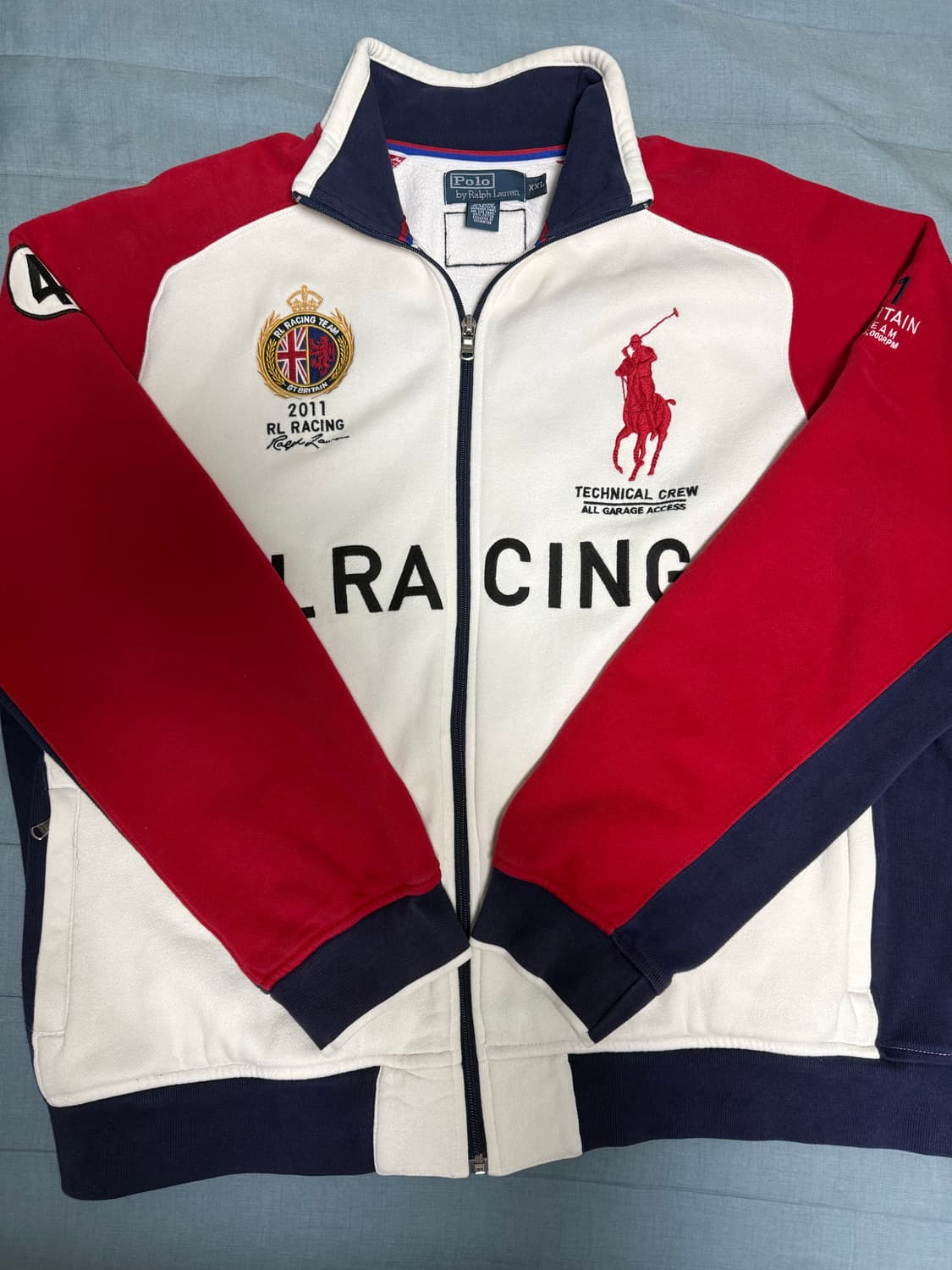 폴로 랄프로렌 레이싱 트랙 자켓  상품이미지2