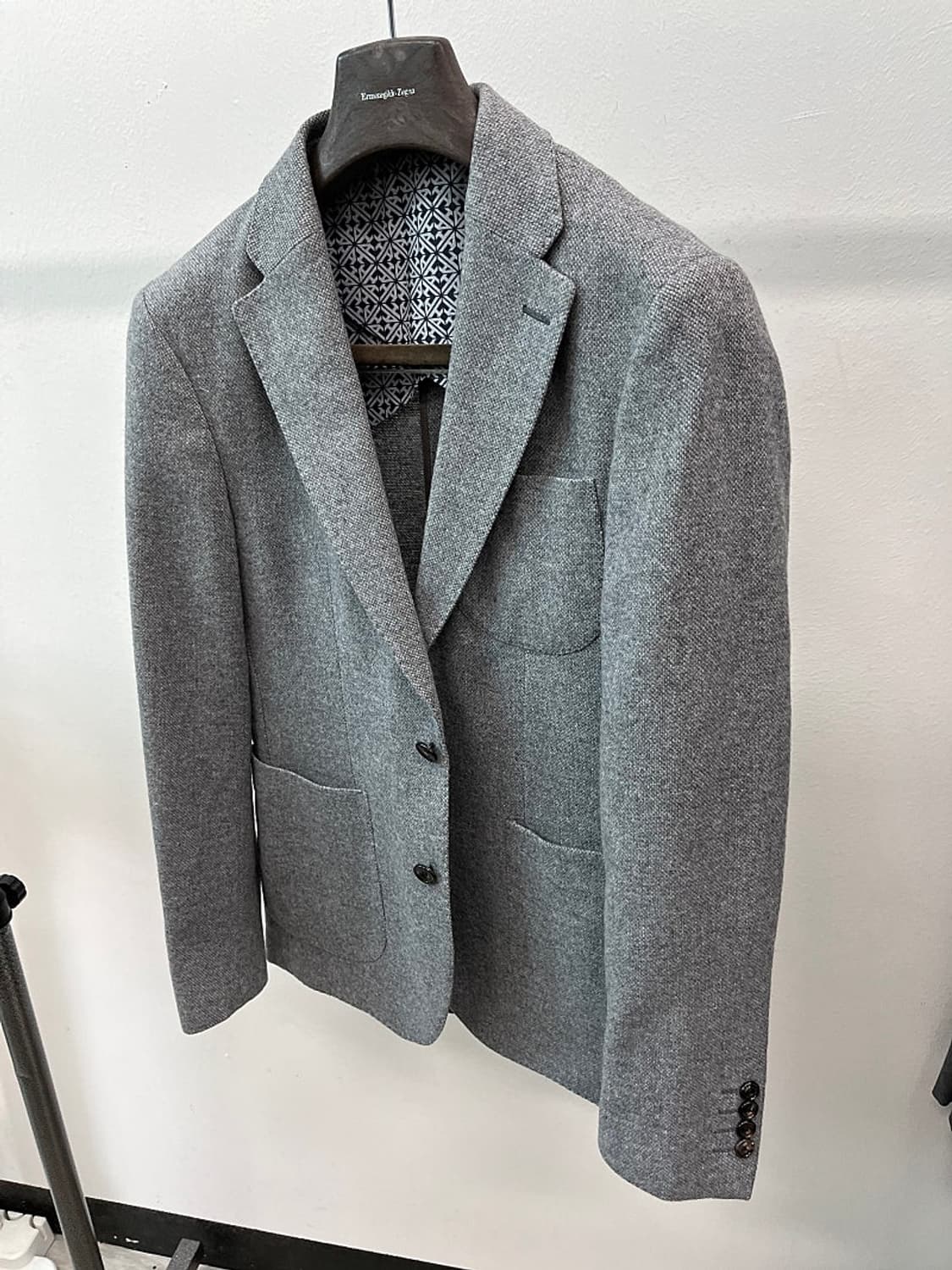 95) 하디에이미스 신형 그레이 울자켓 상품이미지1